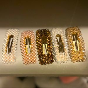 Elegant hair clips 5pcs